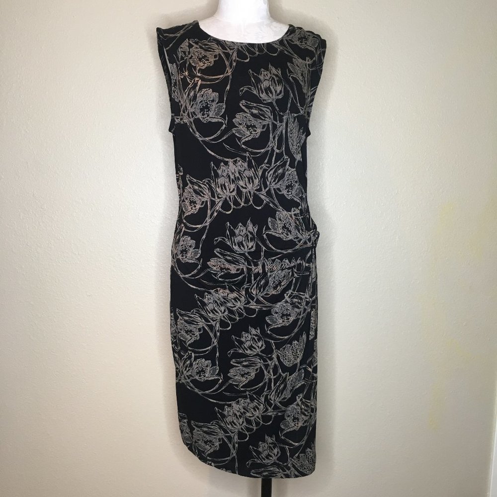 LEIFSDOTTIR /ANTHRO Tulipa Floral Print Dress